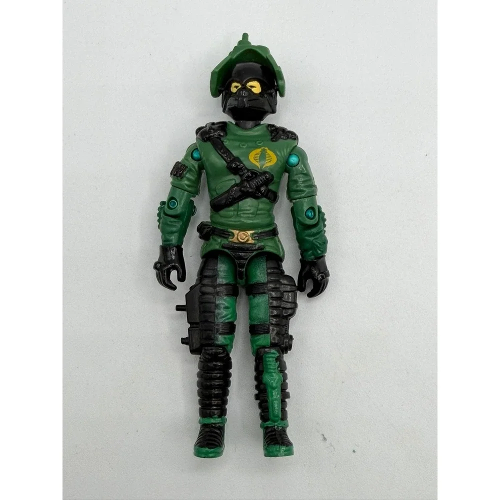 Vintage G.I. Joe 1989 Cobra Night-Viper v1 Figure Funskool Accessories Hasbro